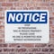 Signmission Stop No Trespassing This Is Private Property OSHA Notice Sign, Plastic, 10in W x 7in L, 2PK OS-2PACK-NS-P-710-L-18482 - alternate 4